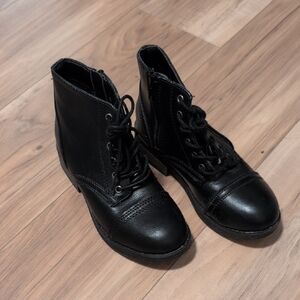 Girls Combat Boots